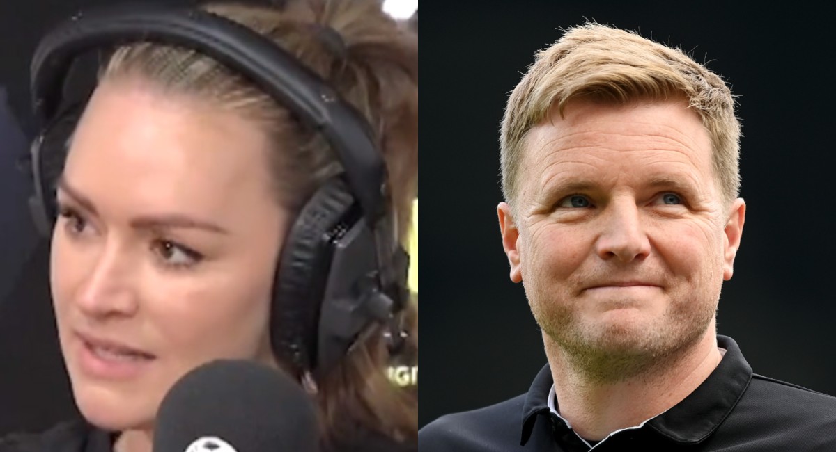 Laura Woods slams Eddie Howe for time wasting comments following Newcastle’s loss to Arsenal CaughtOffside