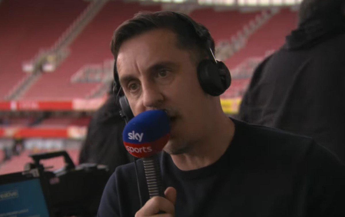 Gary Neville explains how Man City gave Arsenal “heavy legs” for the Brighton game CaughtOffside