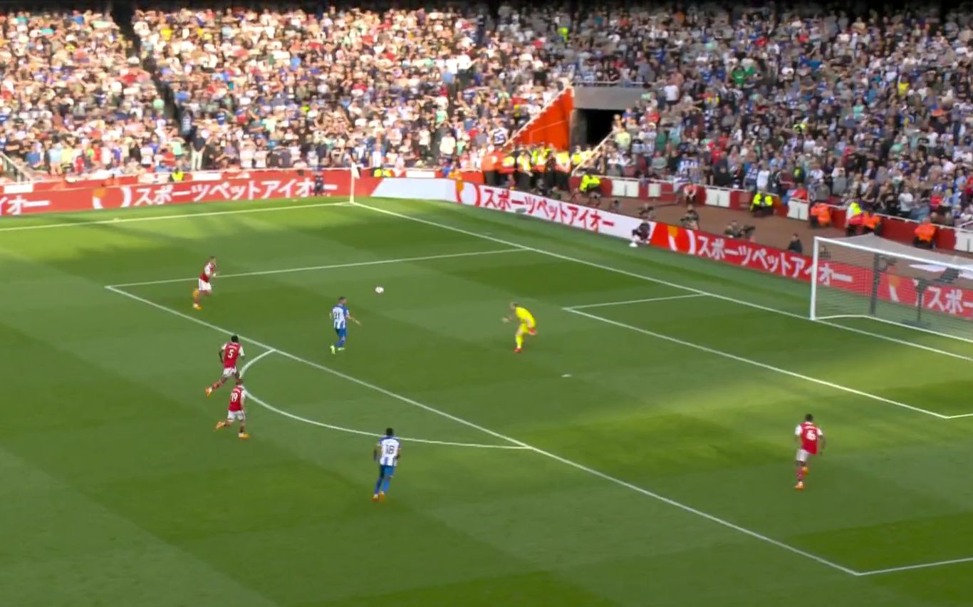 Video: Deniz Undav lobs Ramsdale as Brighton end Arsenal’s title challenge CaughtOffside
