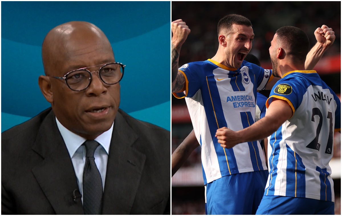 Ian Wright questions if one Arsenal player cared enough in defeat against Brighton CaughtOffside