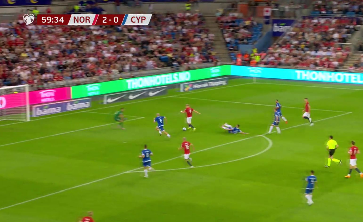 Video: Erling Haaland and Martin Odegaard link-up for Norway goal CaughtOffside