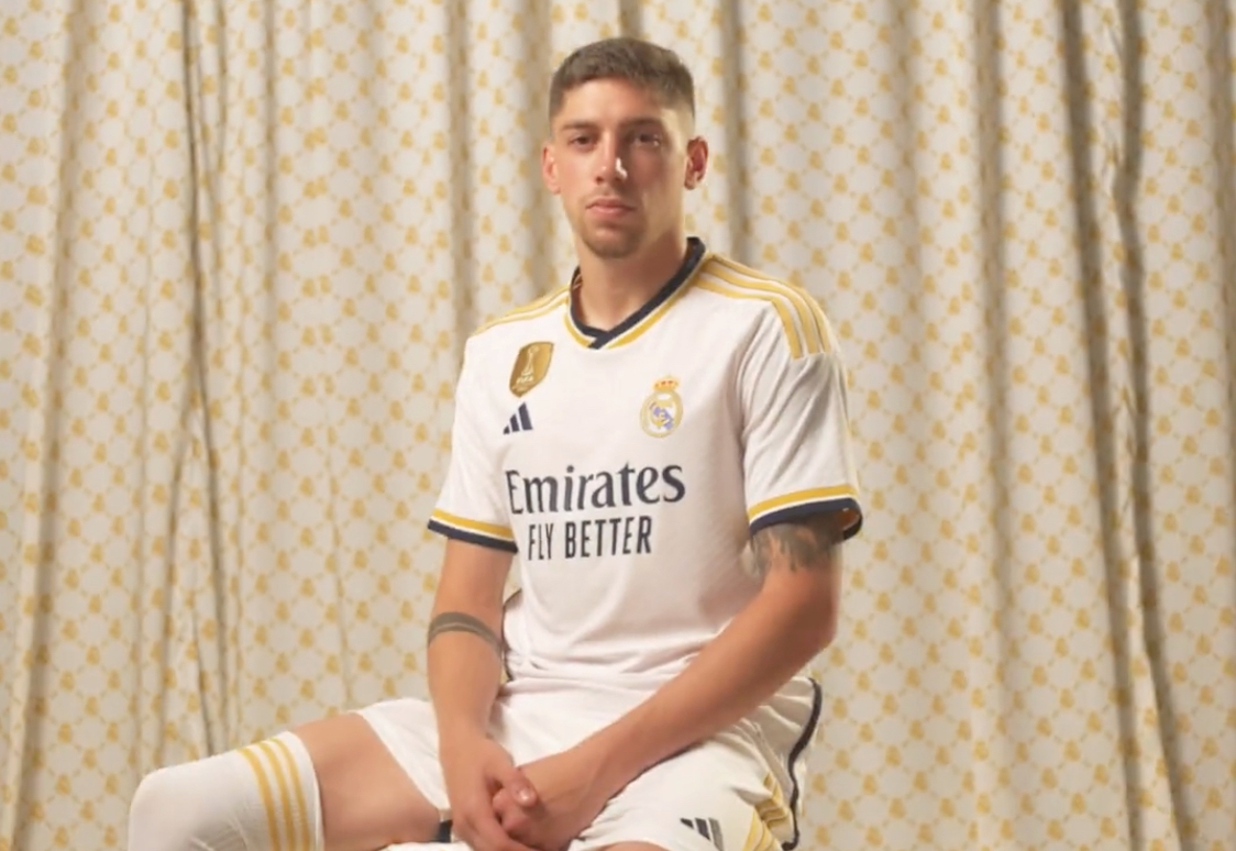 Video: Real Madrid reveal stunning 2023/24 home kit CaughtOffside