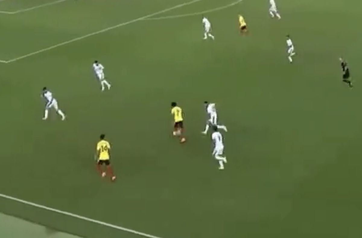 (Video) Luis Diaz wows fans with insane dribble for Columbia vs Iraq CaughtOffside