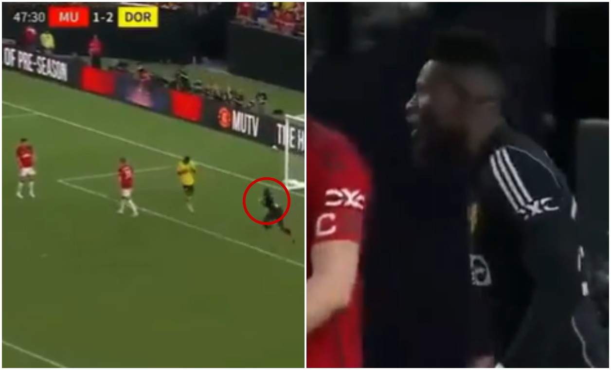 Video: Andre Onana loses it at Harry Maguire after sloppy defending in Man United defeat CaughtOffside