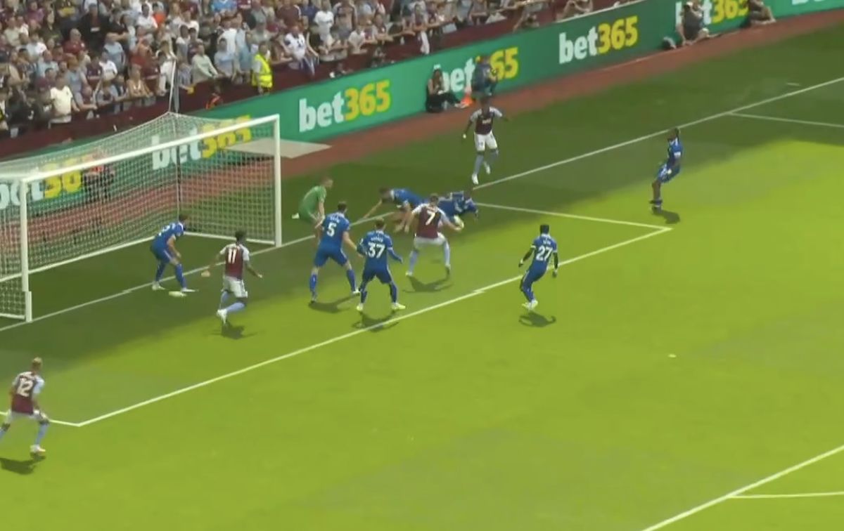 (Video) John McGinn nets 18-minute opener against Everton CaughtOffside