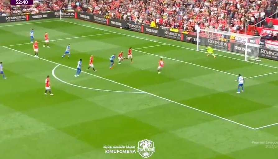 Video: Man United defence all at sea again as Pascal Gross doubles Brighton’s lead CaughtOffside