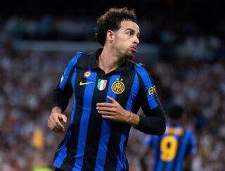 Curtis Jones in action for Inter Milan